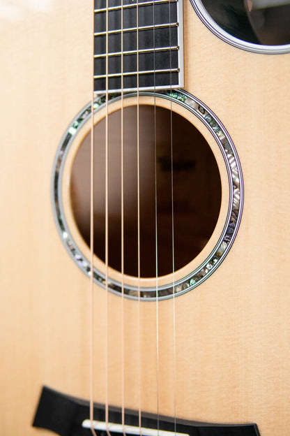 Taylor Custom Shop 614ce Grand Auditorium Acoustic/Electric - Koi Blue with Hardshell Case