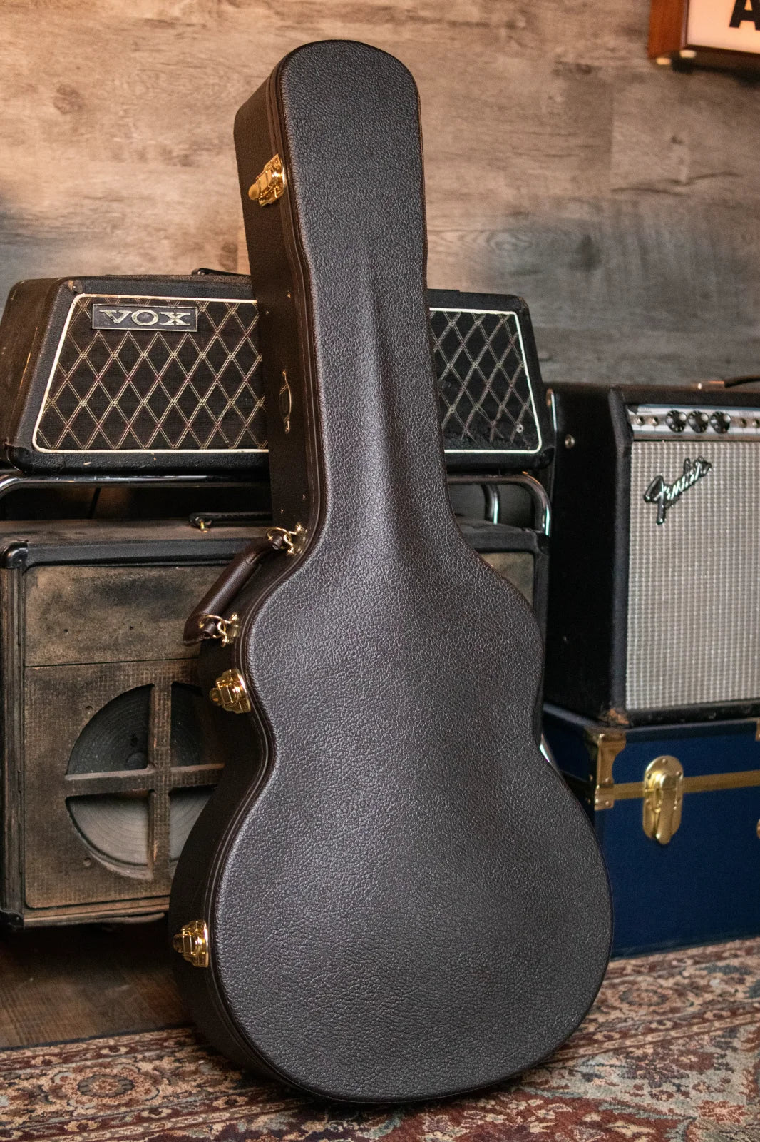 Taylor Custom Shop 614ce Grand Auditorium Acoustic/Electric - Koi Blue with Hardshell Case