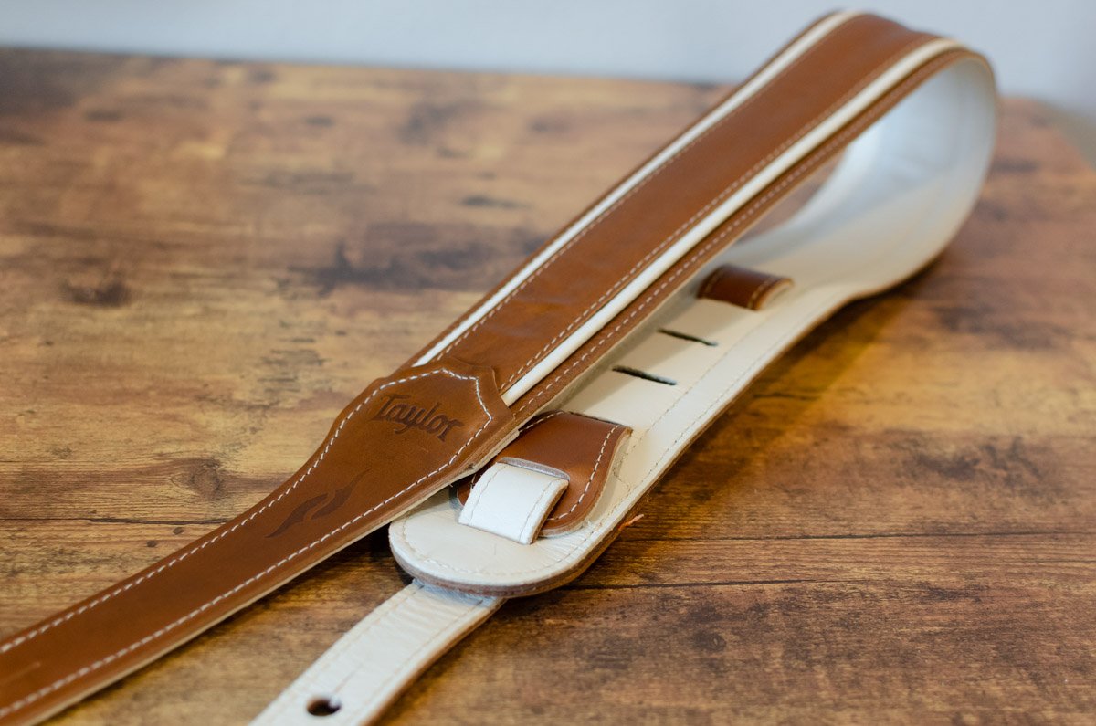 new Taylor Element Strap Brown Cream Leather 2 5 haggertys 6