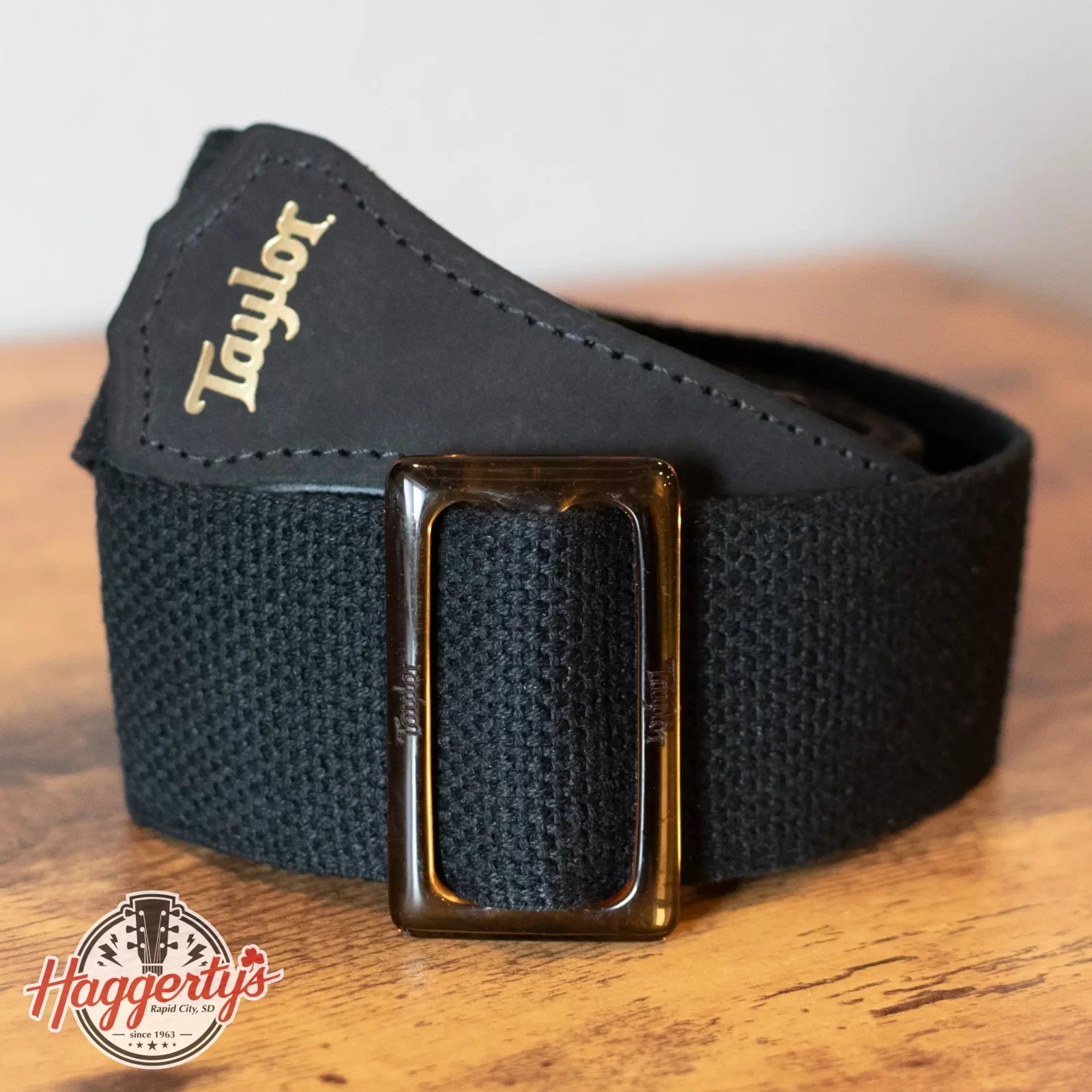 Taylor Cotton 2 Inches Guitar Strap - Black