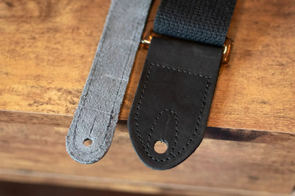 Taylor Cotton 2 Inches Guitar Strap - Black