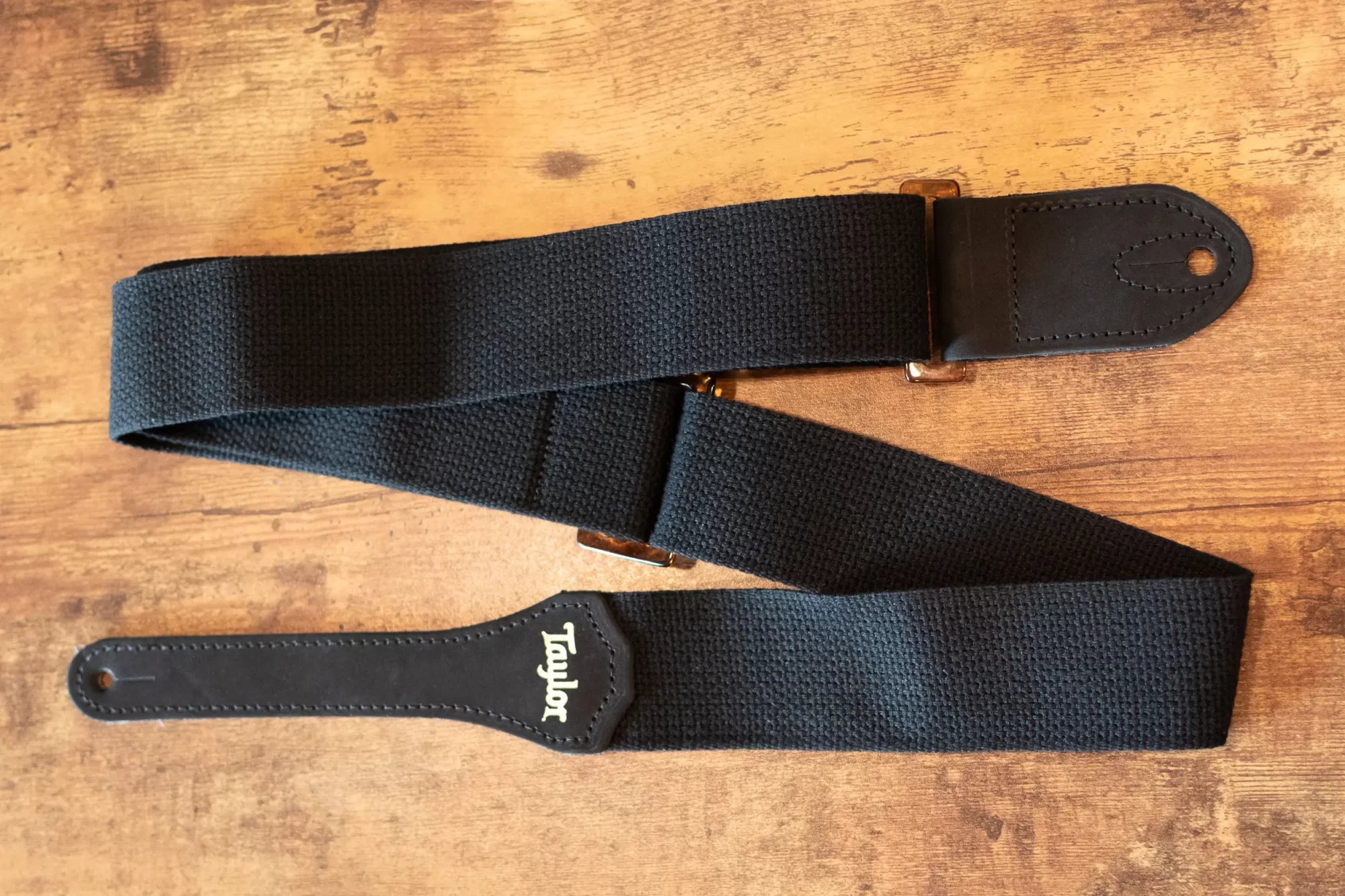 Taylor Cotton 2 Inches Guitar Strap - Black