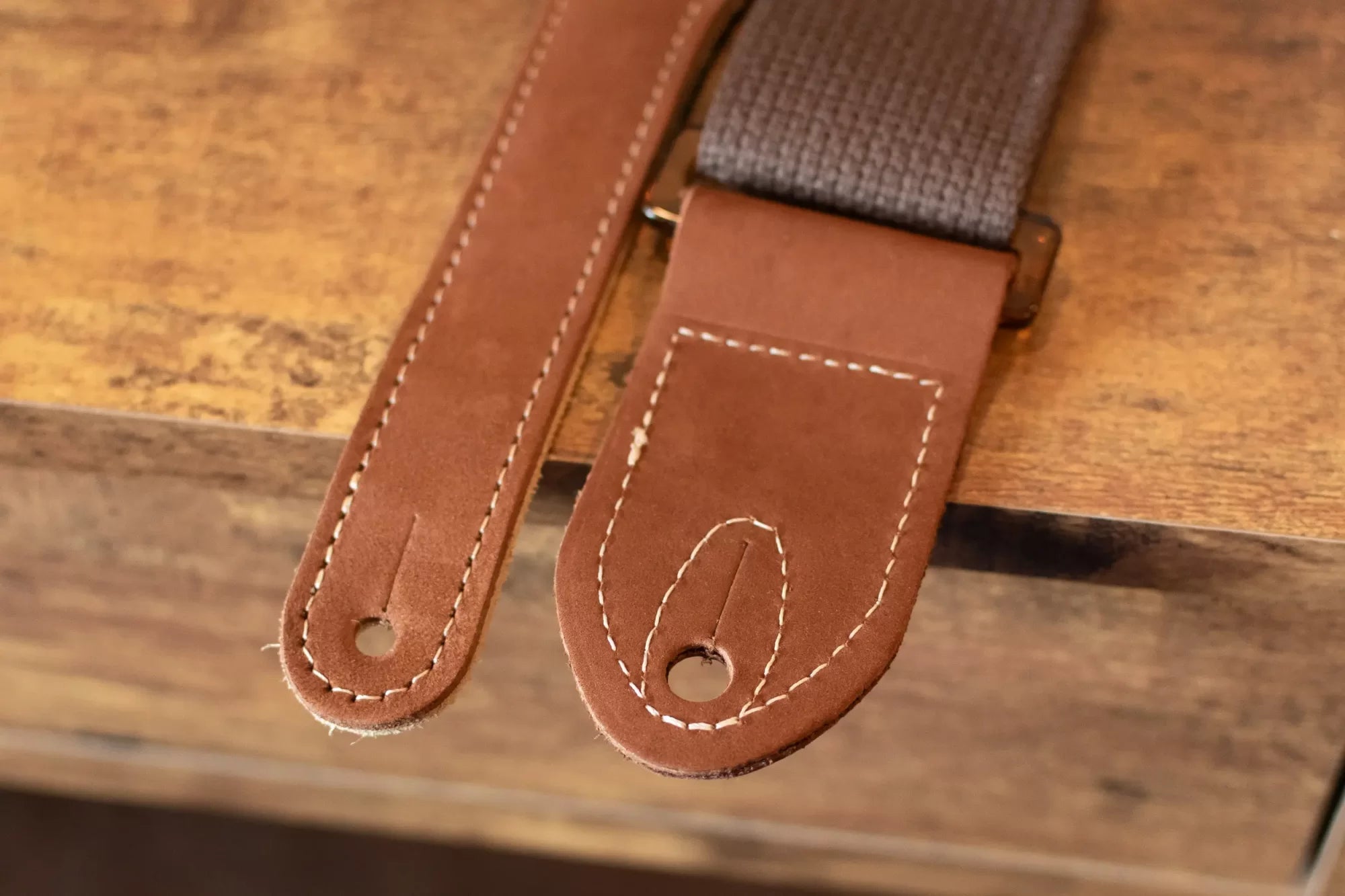 Taylor GS Mini Guitar Strap - Chocolate, 2" Cotton