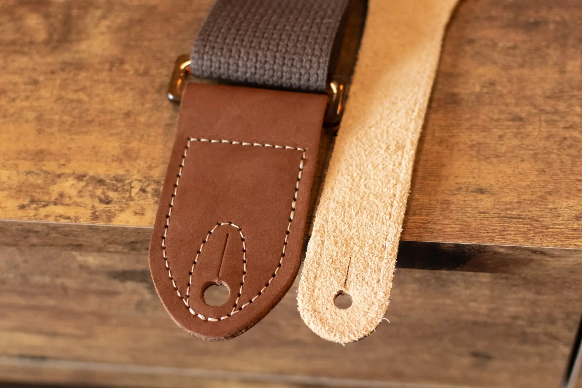 Taylor GS Mini Guitar Strap - Chocolate, 2" Cotton