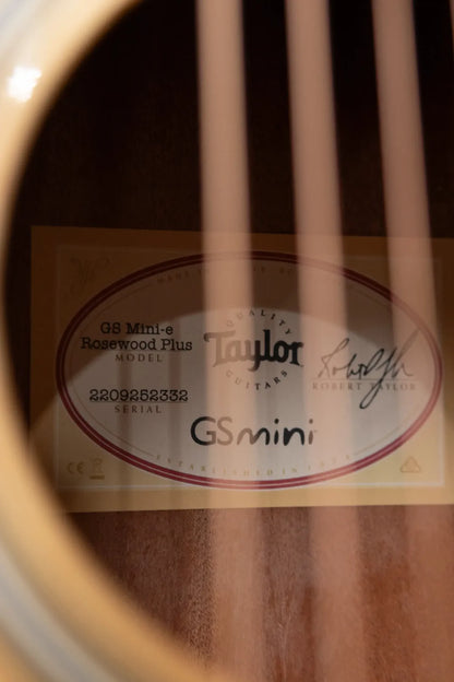 Taylor GS Mini-e Rosewood Plus Acoustic/Electric with Aerocase - Factory Demo