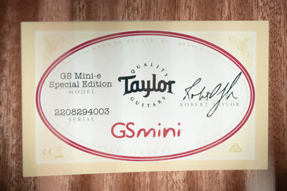 Taylor GS Mini-e Special Edition Acoustic/Electric - Sunset Fade with GS Mini Bag