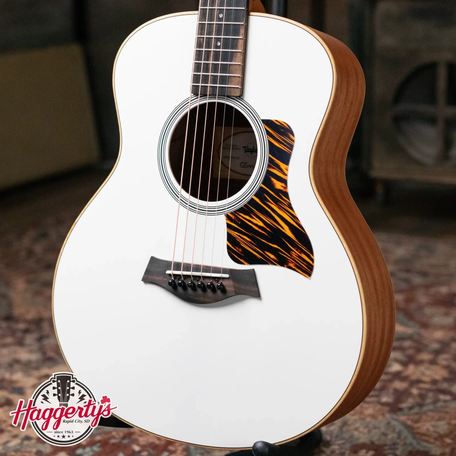 Taylor GS Mini-e Special Edition Acoustic/Electric - Transparent White with GS Mini Bag
