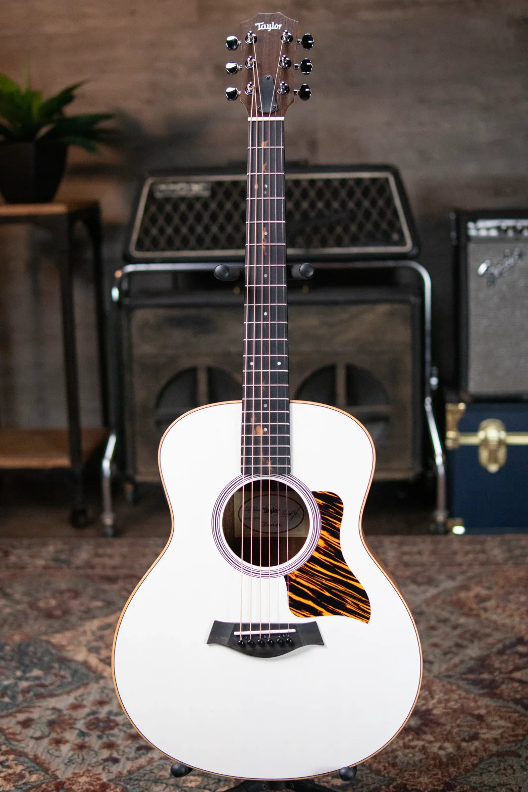 Taylor GS Mini-e Special Edition Acoustic/Electric Guitar - Transparent White with GS Mini Bag
