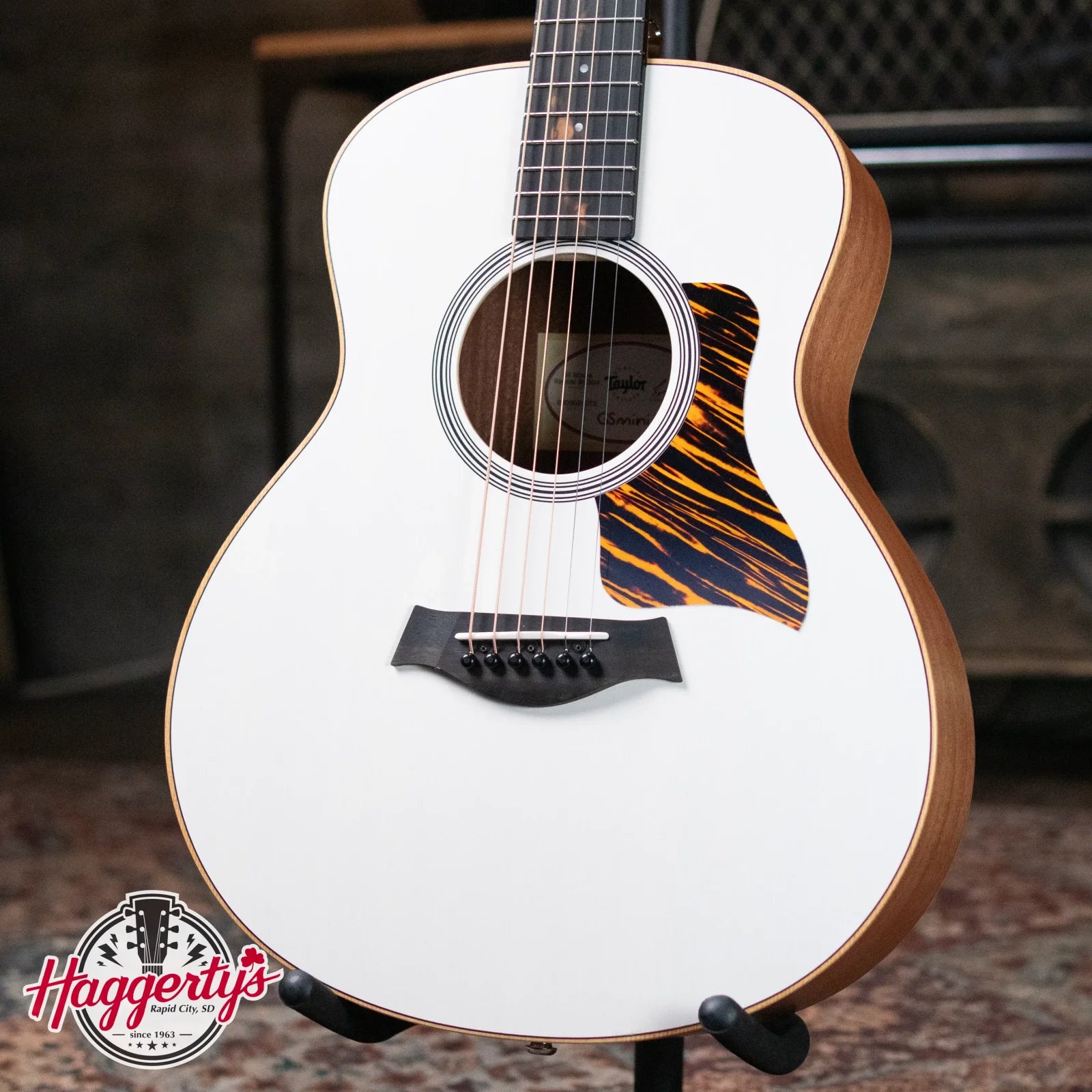 Taylor GS Mini-e Special Edition Acoustic/Electric Guitar - Transparent White with GS Mini Bag