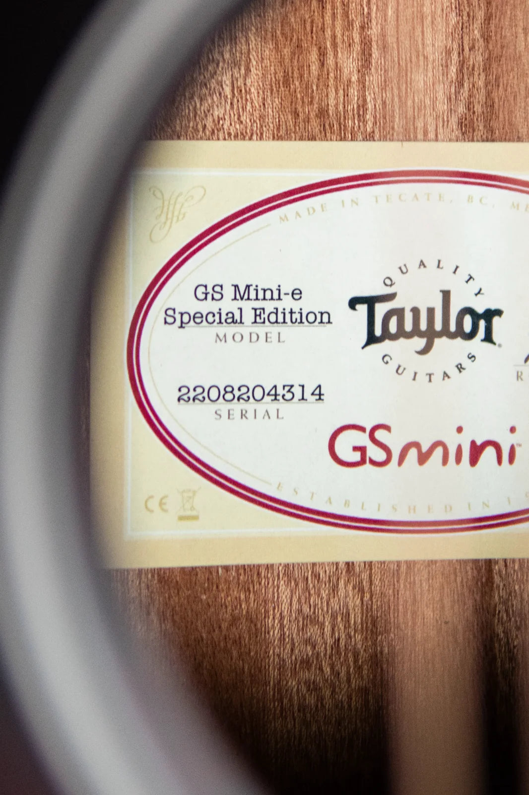 Taylor GS Mini-e Special Edition Acoustic/Electric Guitar - Victorian Burst with GS Mini Bag