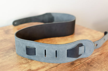 new Taylor Gemstone Strap 300 Series Black Sanded Suede 2 5 haggertys 06