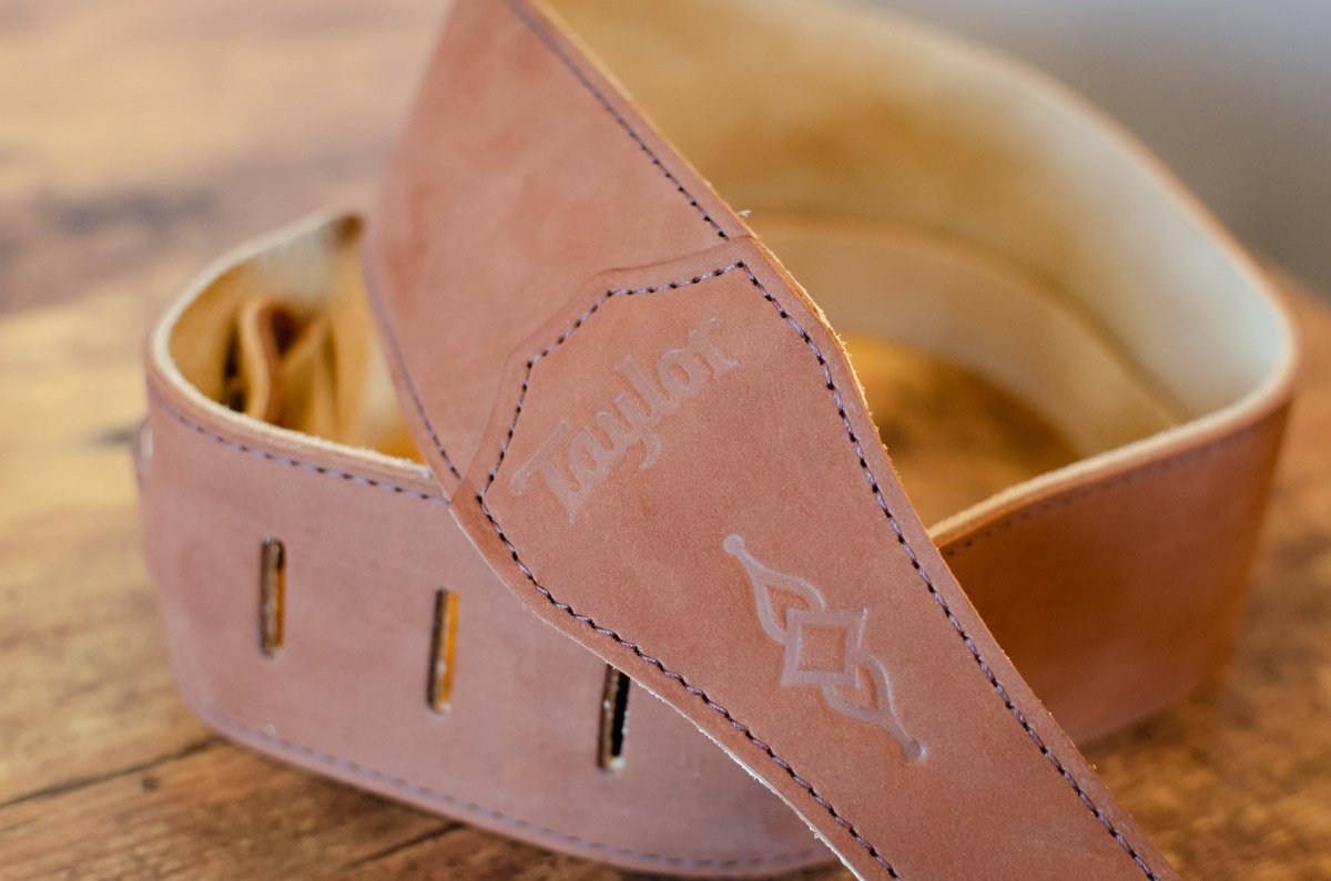 new Taylor Gemstone Strap 300 Series Medium Brown Sanded Suede 2 5 haggertys 5