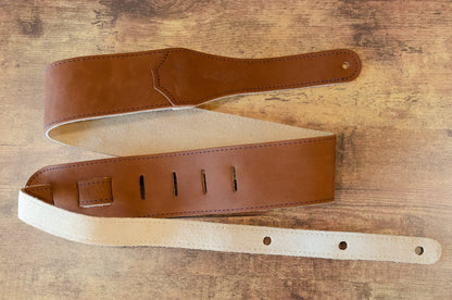 new Taylor Gemstone Strap 300 Series Medium Brown Sanded Suede 2 5 haggertys 8
