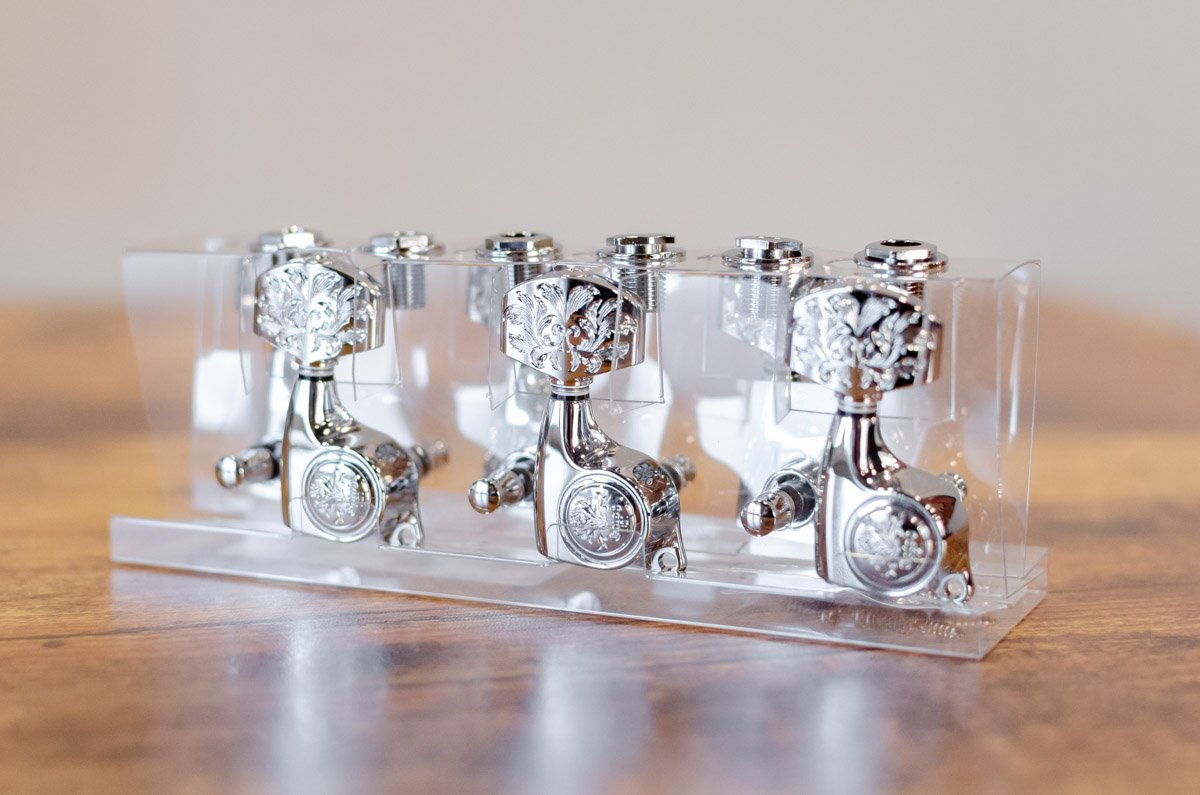 Gotoh Luxury Tuners 21:1 - 6-String, Chrome
