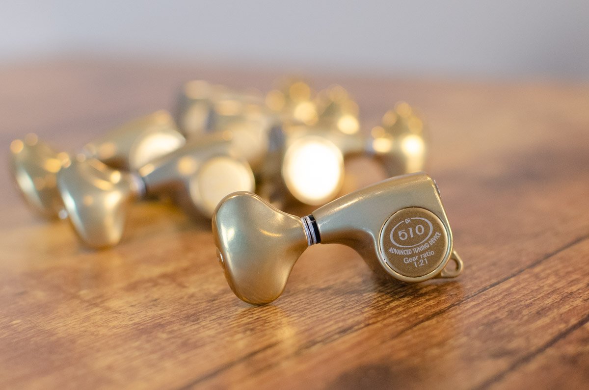 Taylor Gotoh Tuners 1:21 Ratio 6-String Antique Gold