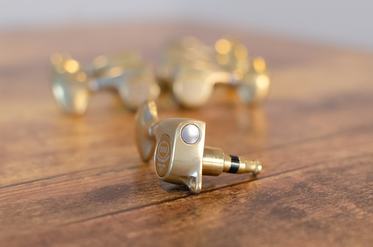 Taylor Gotoh Tuners 1:21 Ratio 6-String Antique Gold
