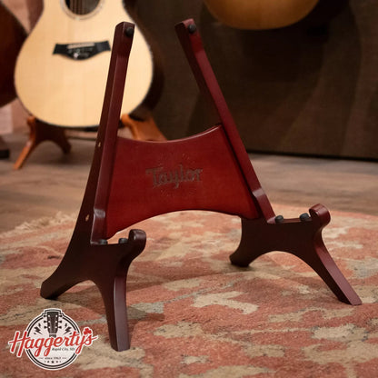 new Taylor Guitar Stand Mahogany Dark Finish haggertys 1