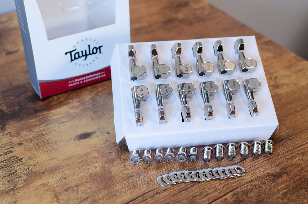 Taylor Guitar Tuners 18:1 - 12-String Polished Nickel