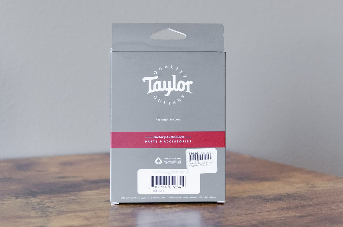 Taylor Guitar Tuners 18:1 - 12-String Polished Nickel