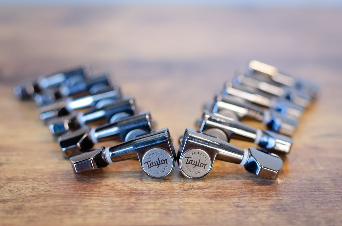 Taylor Guitar Tuners 18:1 - 12-String Smoked Nickel (181-12SN)