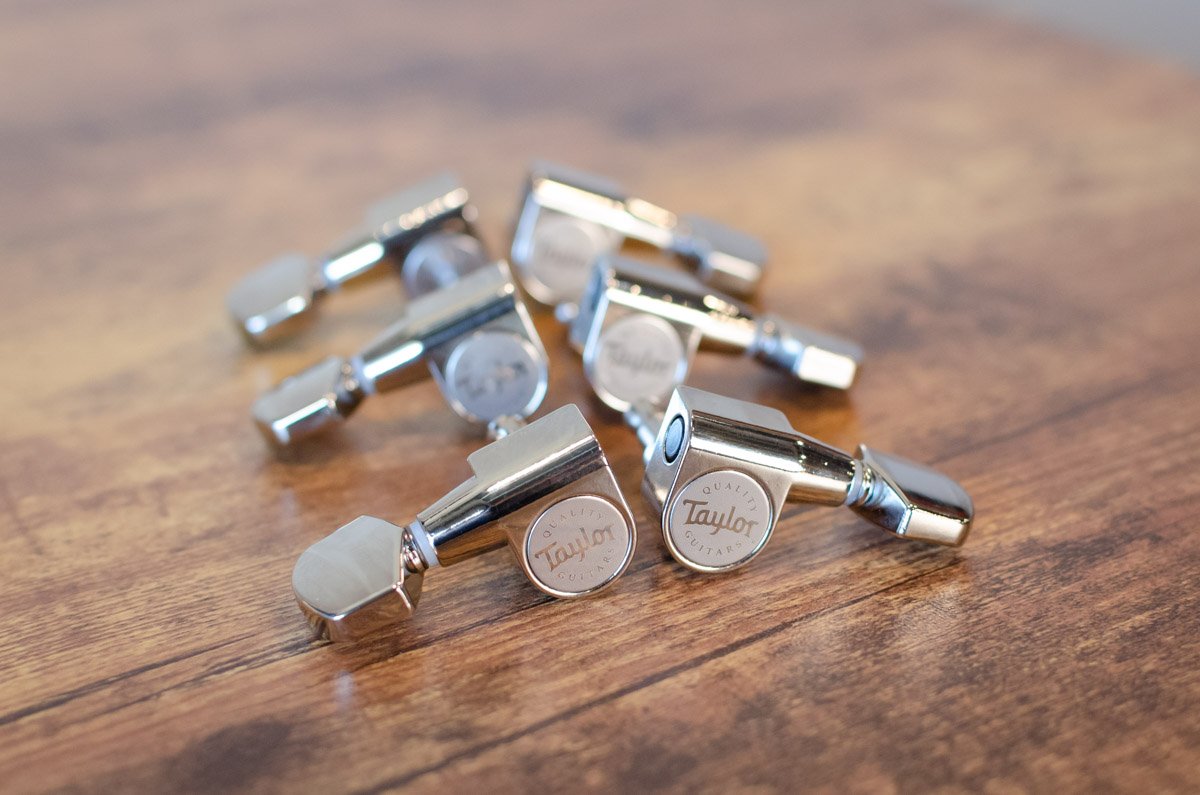 Taylor Guitar Tuners 18:1 - 6-String Polished Nickel