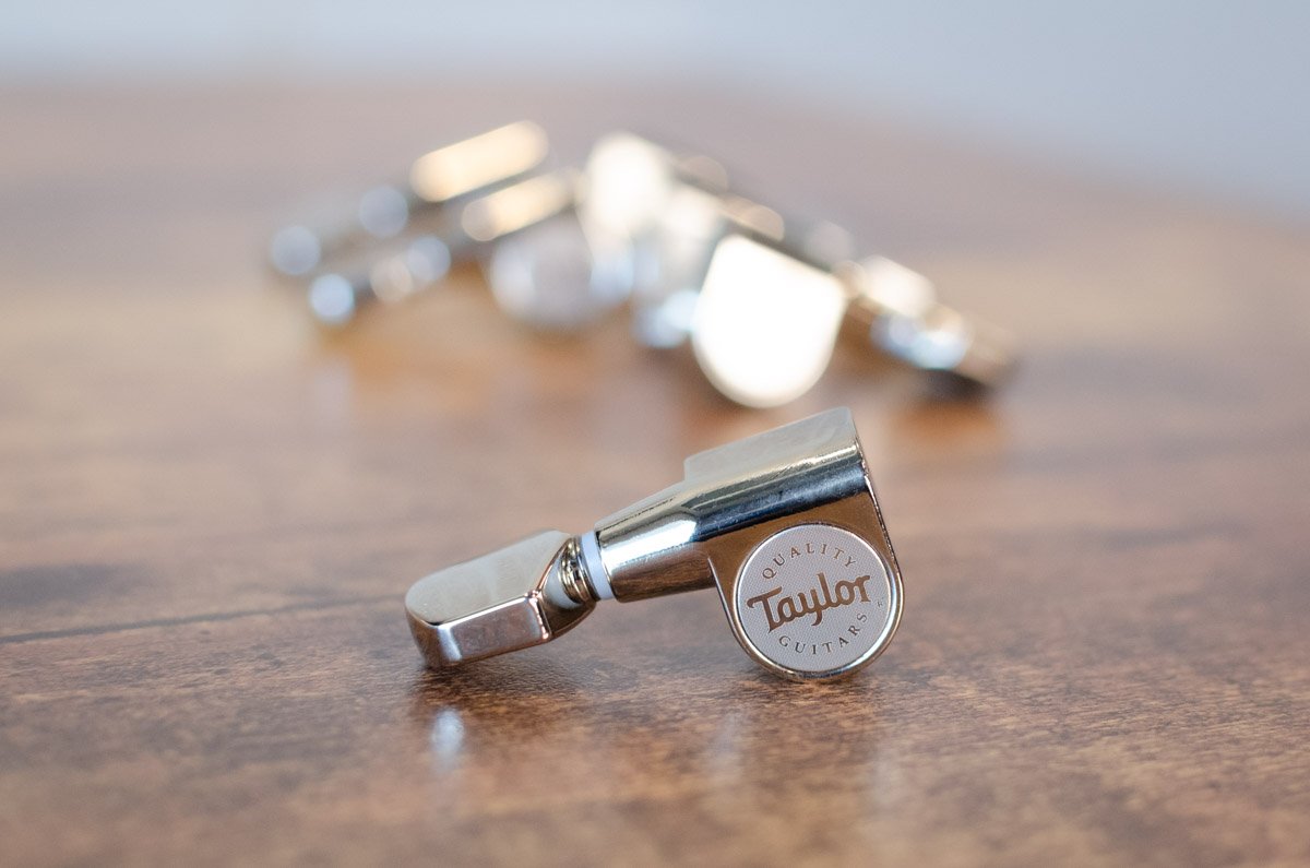 Taylor Guitar Tuners 18:1 - 6-String Polished Nickel