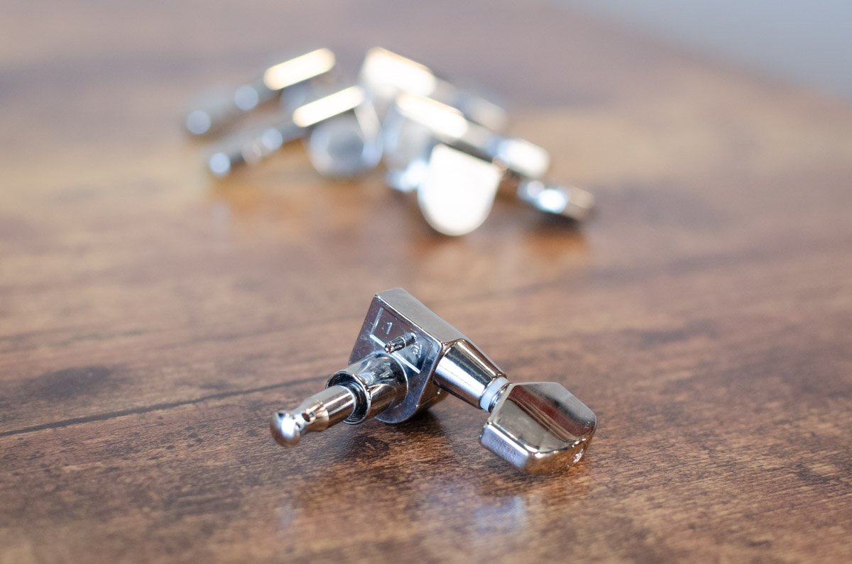 Taylor Guitar Tuners 18:1 - 6-String Polished Nickel