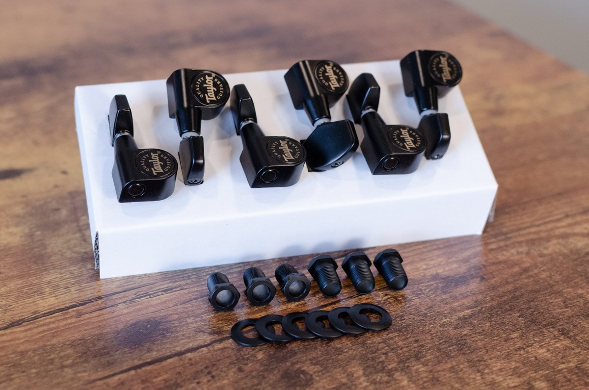 Taylor Guitar Tuners 18:1 - 6-String Satin Black