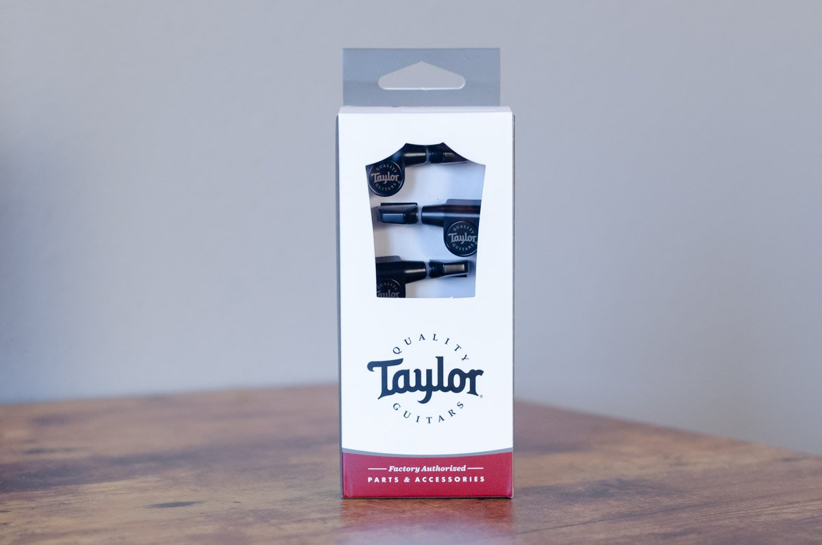 Taylor Guitar Tuners 18:1 - 6-String Satin Black