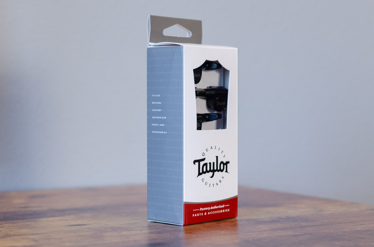 Taylor Guitar Tuners 18:1 - 6-String Satin Black