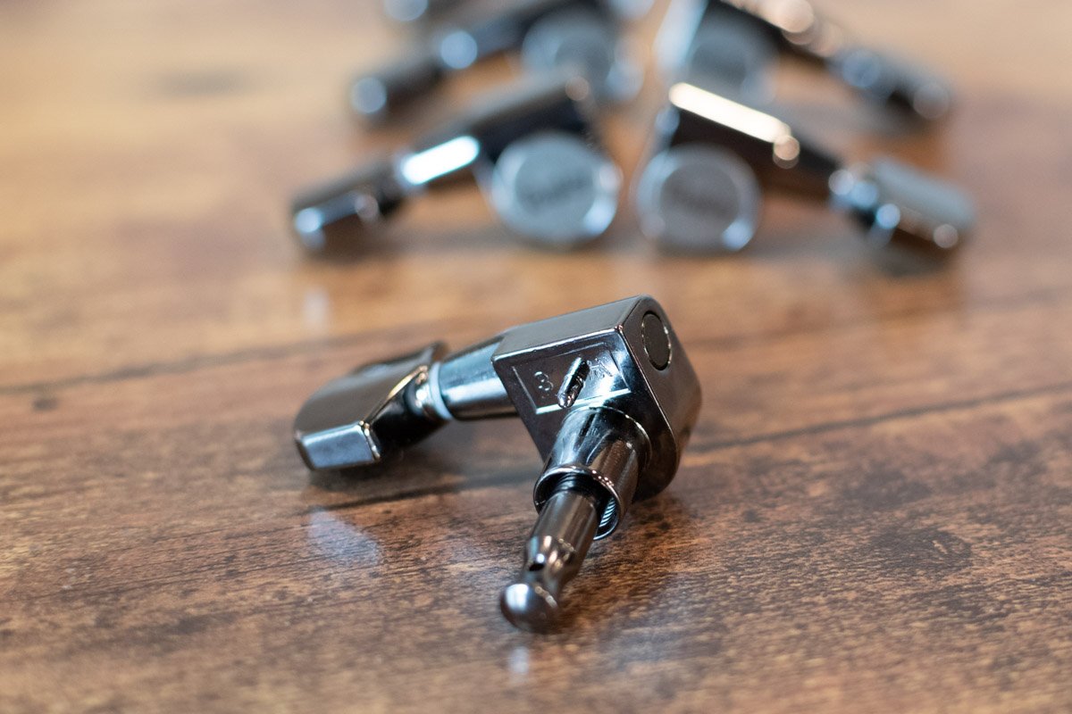Taylor Guitar Tuners 18:1 - 6-String Smoked Nickel