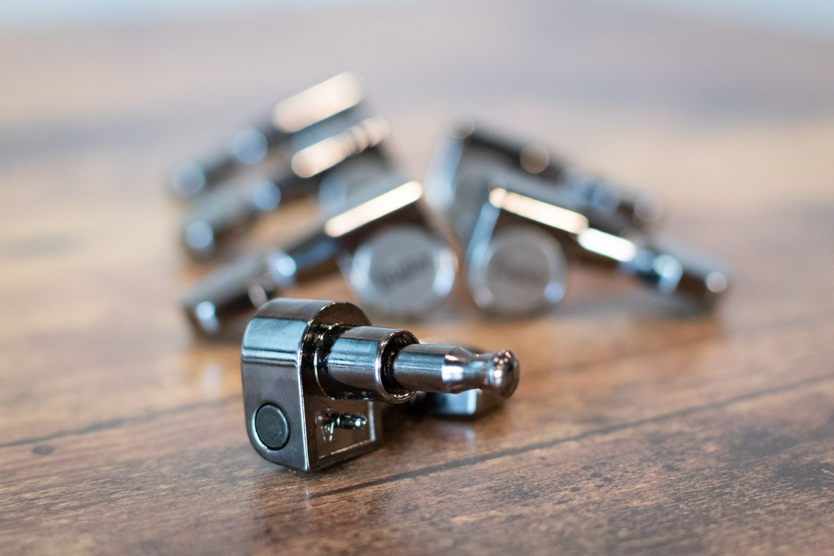 Taylor Guitar Tuners 18:1 - 6-String Smoked Nickel