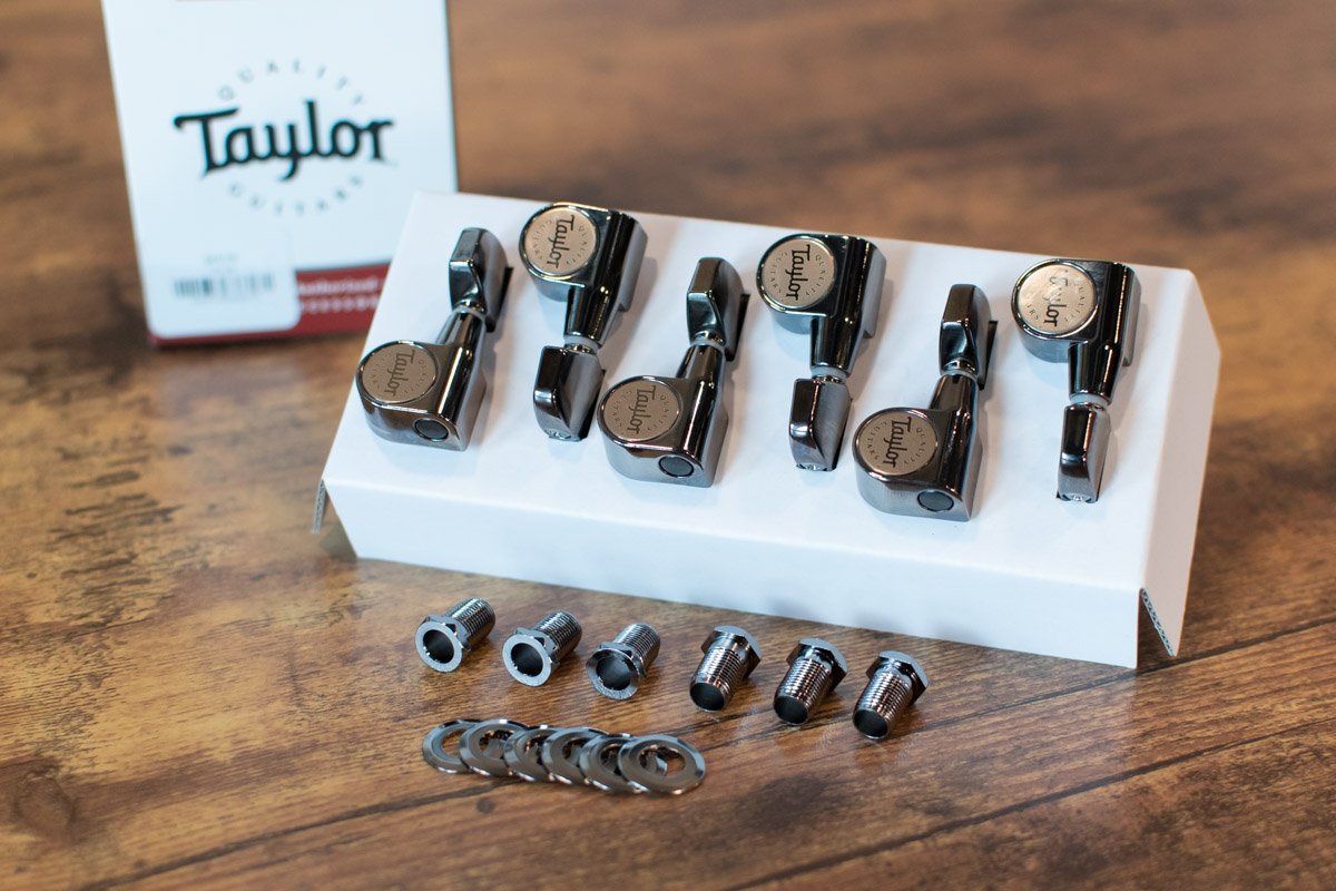 Taylor Guitar Tuners 18:1 - 6-String Smoked Nickel