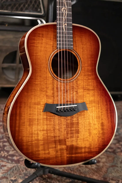 Taylor K21e Koa Grand Theater Acoustic/Electric Guitar with Aerocase - Factory Demo