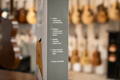 Taylor Mahogany Guitar Stand, Mahogany - Natural Finish