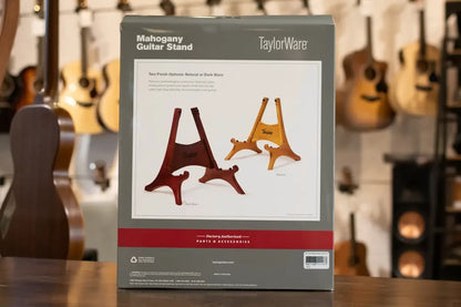 new Taylor Mahogany Guitar Stand Mahogany Natural Finish haggertys 9