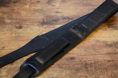Taylor Nouveau Strap Presentation Series Black Leather 2.5"