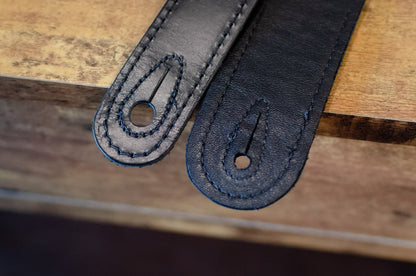 Taylor Nouveau Strap Presentation Series Black Leather 3"