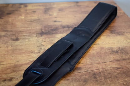 Taylor Nouveau Strap Presentation Series Black Leather 3"
