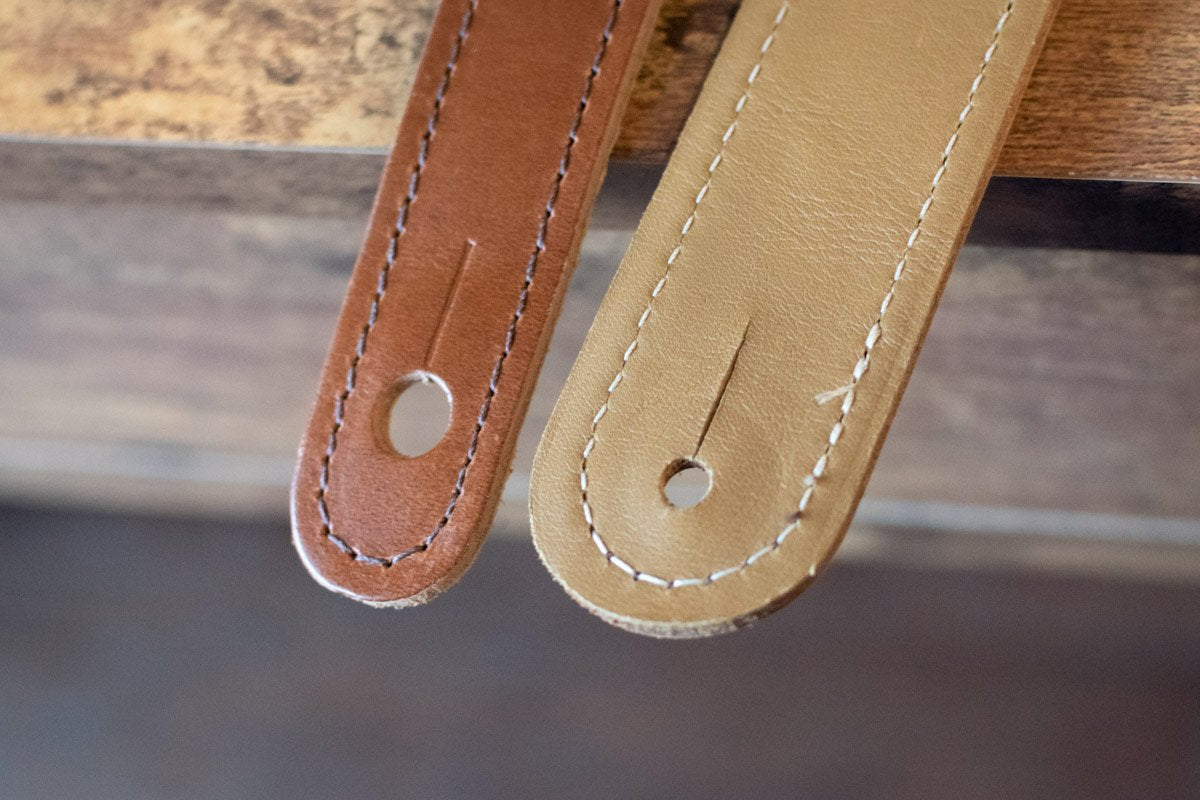Taylor Nouveau Strap Presentation Series Medium Brown/Butterscotch/Distressed Brown Leather 2.5"