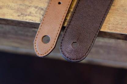 Taylor Vegan Leather Guitar Strap - Tan 2.75" (4202-27)