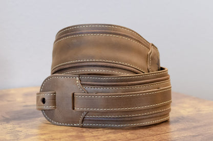 Taylor Wings Strap 600 Series Dark Brown Leather 3"