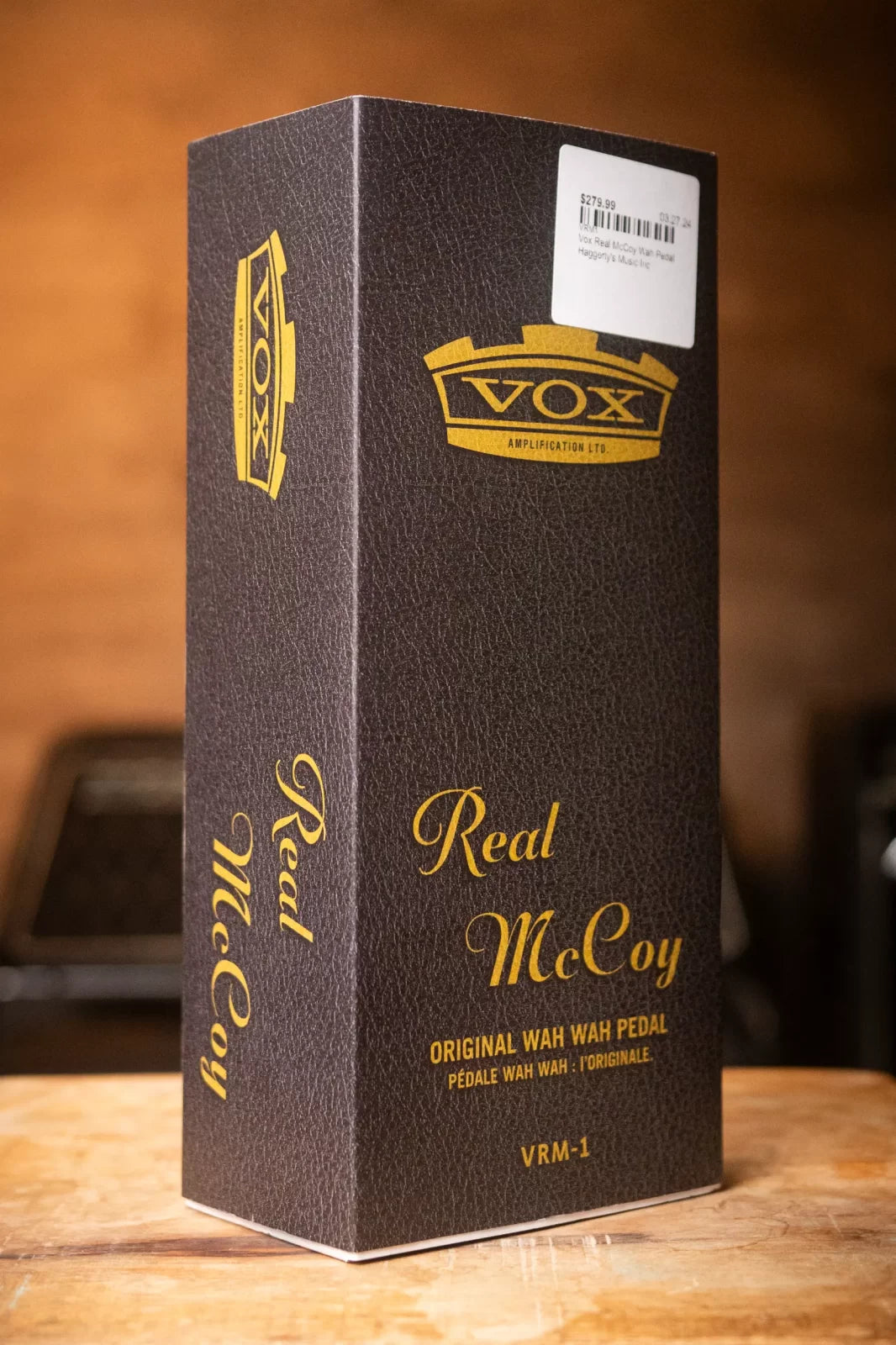 new Vox Real McCoy Wah Limited Chrome haggertys 7