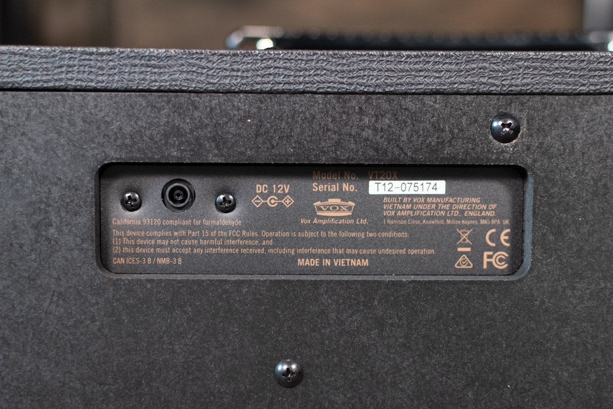 Vox VT20X 1x8" 20-watt Modeling Combo Amp
