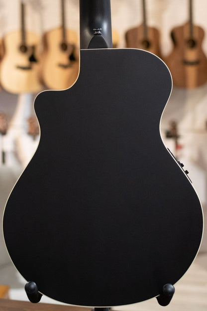 Yamaha APXT2 3/4-Size Thin-Line Cutaway Acoustic/Electric Guitar - Black with Gig Bag