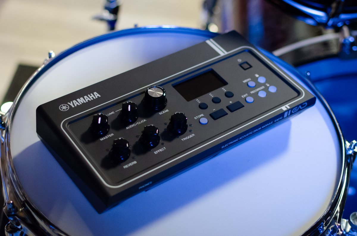 new Yamaha EAD10 Drum Module with Mic and Trigger Pickup haggertys 02