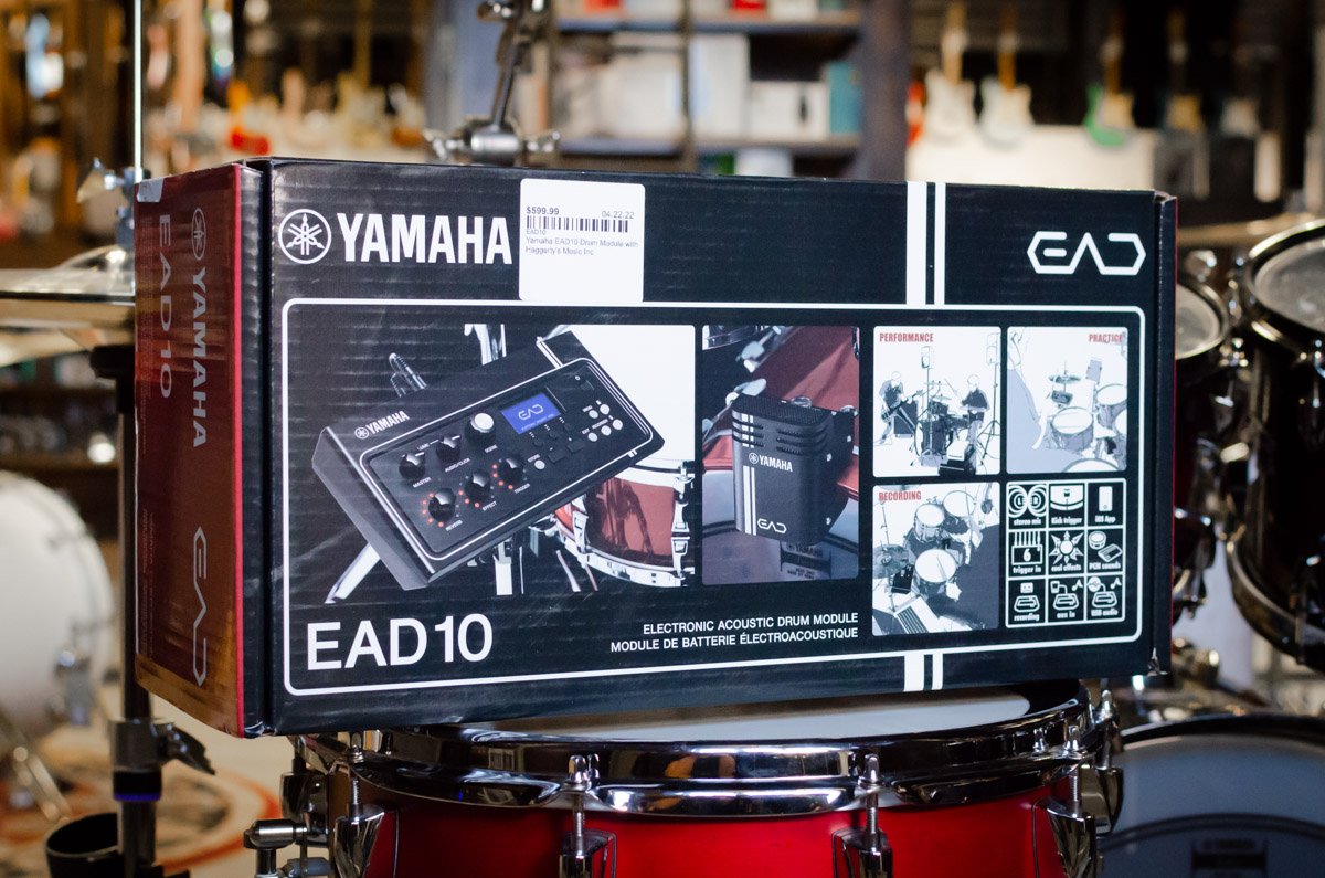 new Yamaha EAD10 Drum Module with Mic and Trigger Pickup haggertys 19