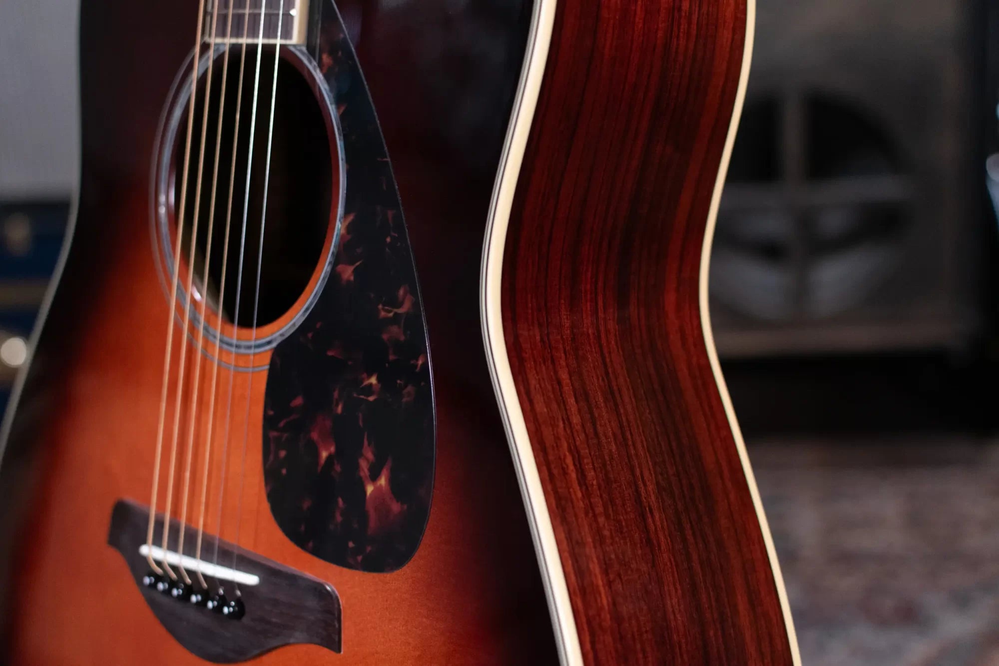 new Yamaha FG830 TBS Acoustic Guitar Tobacco Sun Burst haggertys 10