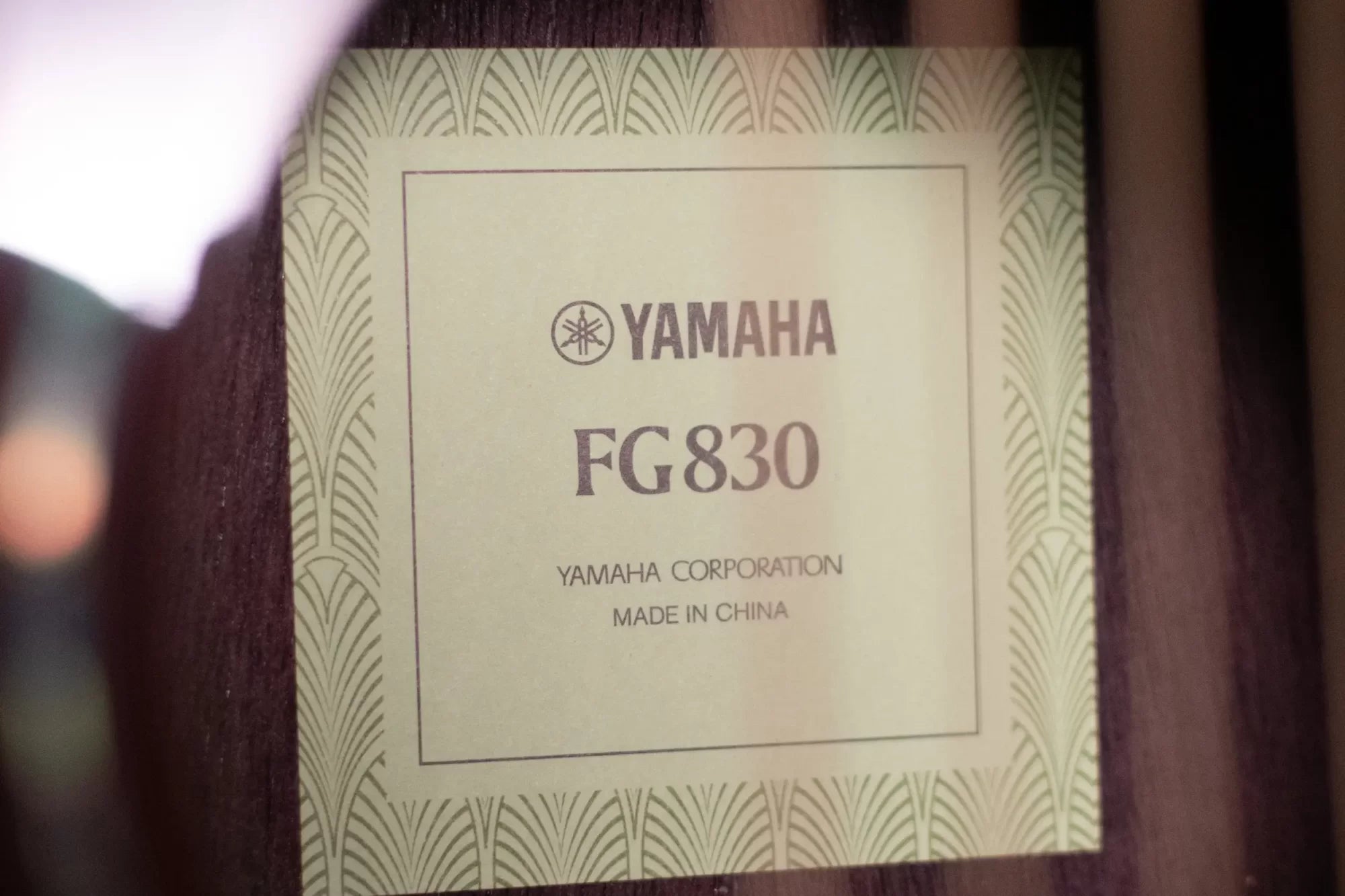 new Yamaha FG830 TBS Acoustic Guitar Tobacco Sun Burst haggertys 13
