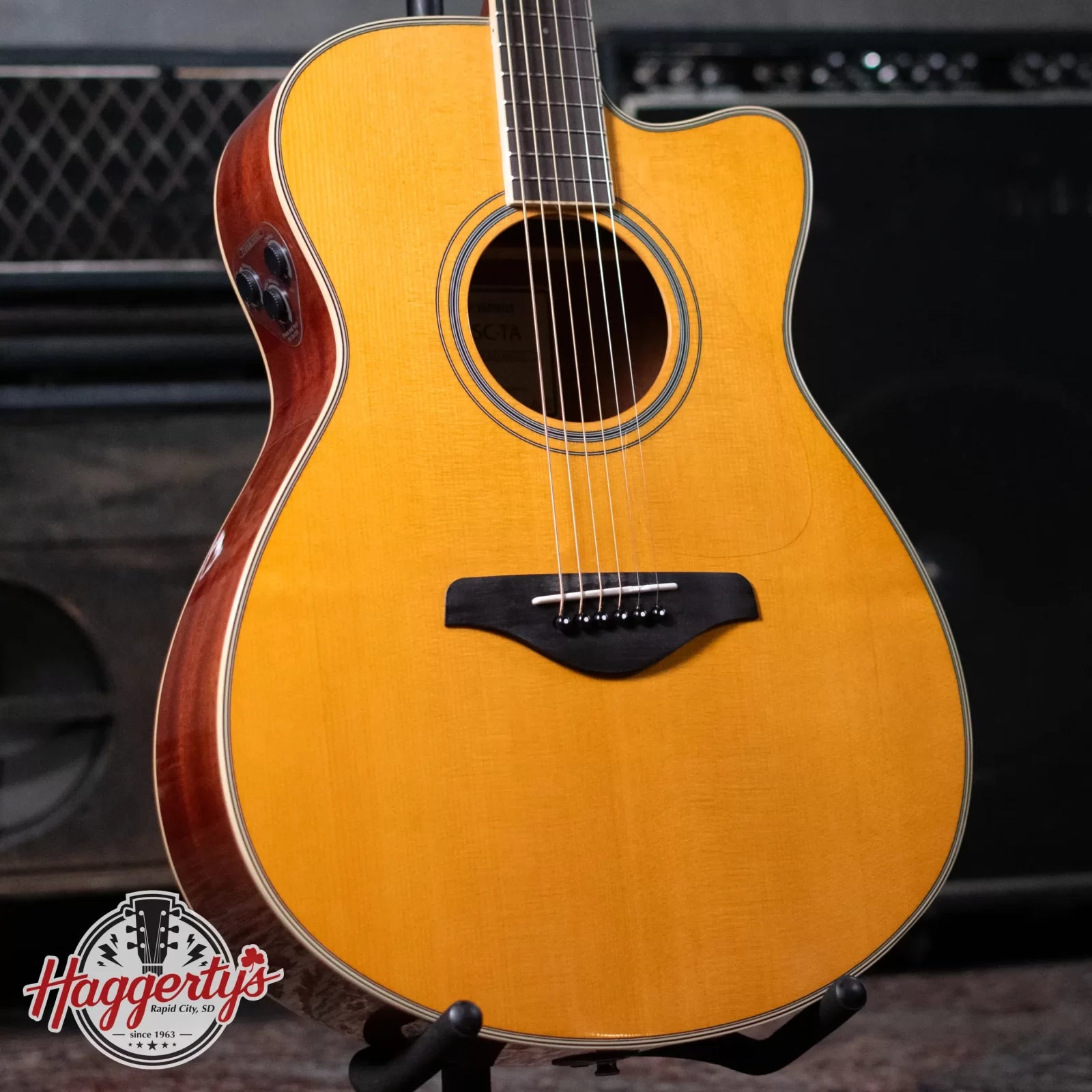 Yamaha FSC-TA TransAcoustic/Electric - Vintage Tint